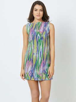 MISH - Multi-Color Shift Mini Dress