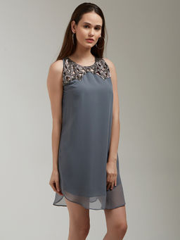 MISH - Grey Mini Dress