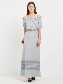 MISH - Grey Maxi Dress