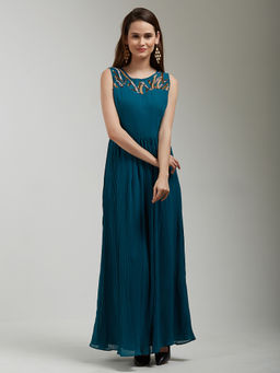 MISH - Teal Maxi Dress