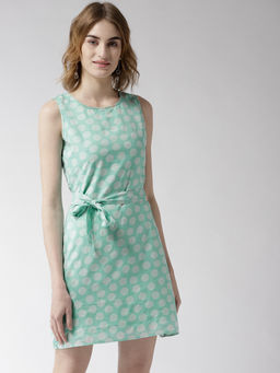 MISH - Green Polka Dots Mini Dress
