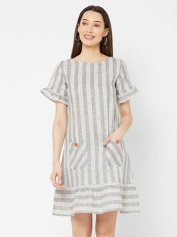 MISH - Grey Stripes Dress
