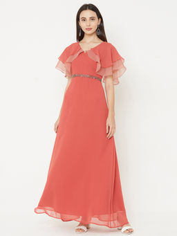 MISH - Rust Solid Dress