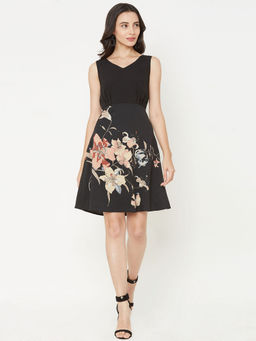 MISH - Black Printed Dress