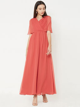 MISH - Rust Solid Dress