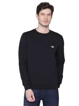 Antony Morato - Men Black Solid Slim Fit Sweatshirt