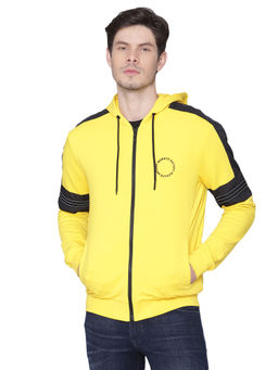 Antony Morato - Men Yellow Solid Slim Fit Hoodie
