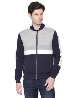 Antony Morato - Men Blue Colour blocked Regular Fit Jacket