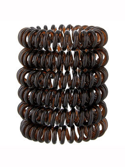 Accessorize London - Women's 5 Pack Telephone Hair Ponies