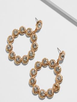 Accessorize London - Grey Mixed Metal Earrings