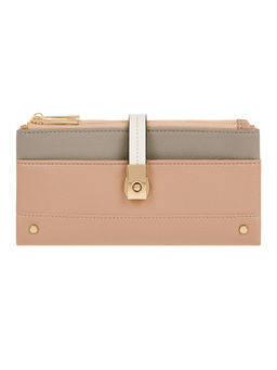 Accessorize London - Colour-Block Flip Lock Wallet