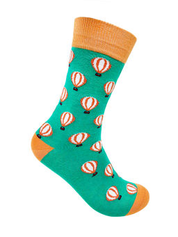 Mint & Oak - Hotairballooncrewlengthsocksformen