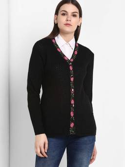 Modeve - Black Full Sleeve Sweater