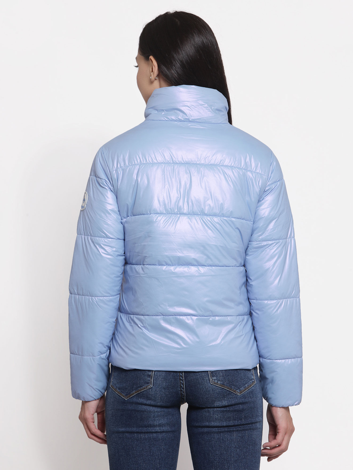 Red Tape Women Powder Blue Jacket 