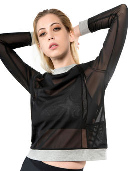 Wear Jukebox - Mesh Shirt - Black