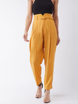 Magre - Mustard Solid Pant