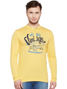 Club York - Men Round Neck Full Sleeve T-Shirt