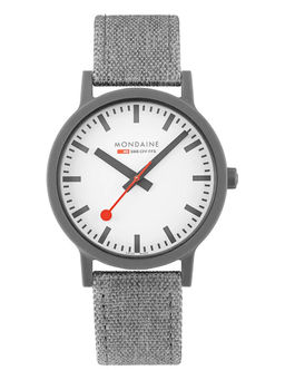 Mondaine - Essence Hours Analog Dial Color White Men's Watch- MS1.41110.LU