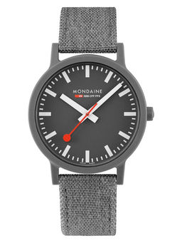 Mondaine - Essence Hours Analog Dial Color Grey Men's Watch- MS1.41180.LH