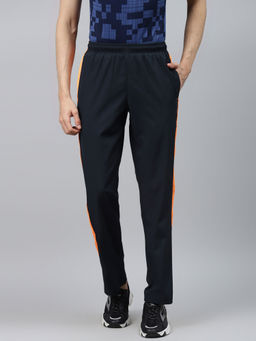 Alcis - Navy Blue Solid Outdoor Track Pant