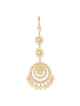 Accessher - Gold Brass Maangtikka