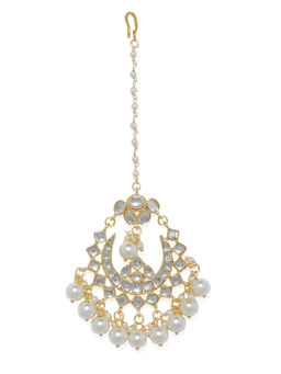 Accessher - Gold Brass Maangtikka