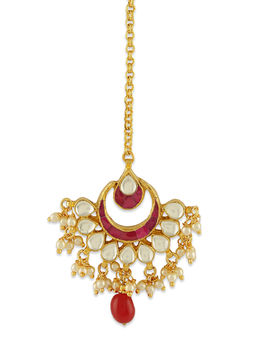 Accessher - Gold Brass Maangtikka