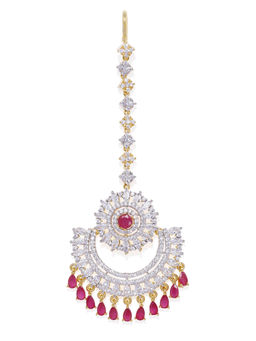 Accessher - Gold Brass Maangtikka