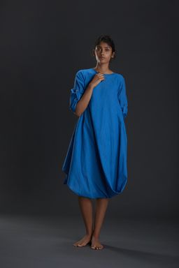 Mati - Blue Aboli Aakaar Dress - Customisable