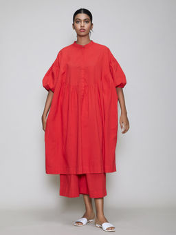 Mati - Acra Tunic Dress-Red