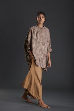 Mati - Beige Ardra Aakaar Shirt - Customisable