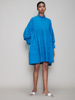 Mati - Avira Aakaar Dress-Blue