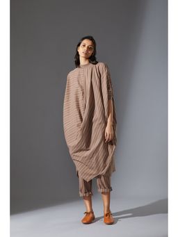 Mati - Beige Stripes Dress