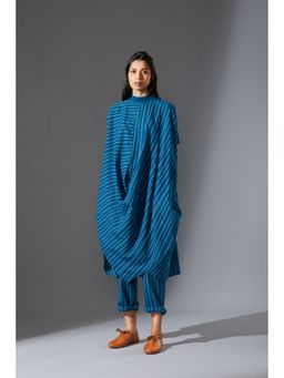 Mati - Blue Stripes Pant and Top (Set of 2)