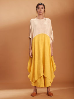 Mati - Off White Tunic With Palazzo- Customisable - (Set of (2)