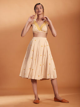 Mati - Off White Bralette - Customisable