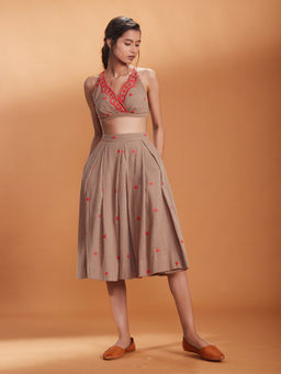 Mati - Khaki Bralette - Customisable