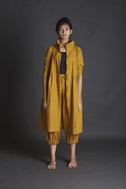 Mati - Mustard Kazmira Pant Aakaar - Customisable