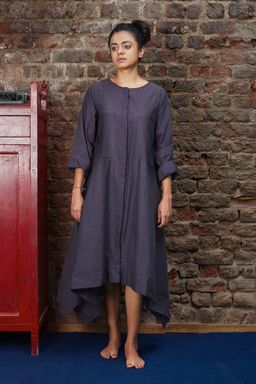 Mati - Grey Koza Dress - Customisable