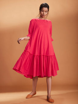 Mati - Pink Chatri Akaar Dress - Customisable