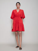 Red color option, Sold out, Currently selected