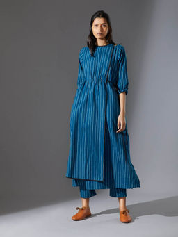 Mati - Blue Stripes Tunic and Pant (Set of 2)