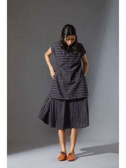 Mati - Black Stripes Dress
