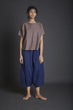 Mati - Navy Blue Suga Pant Aakaar - Customisable