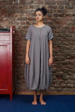 Mati - Grey Suga Aakaar Dress - Customisable