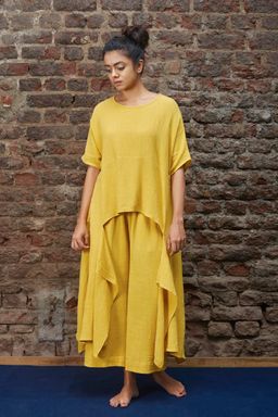 Mati - Yellow Tuta Aakaar Shirt - Customisable