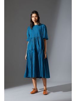 Mati - Blue Stripes Dress