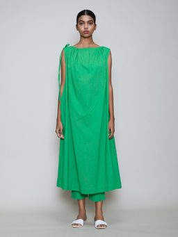 Mati - Yupa Aakaar Dress-Green