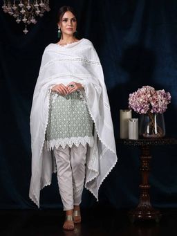 Mulmul - Cotton Insert Chunni