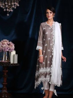 Mulmul - Cotton Crinkle Chunni